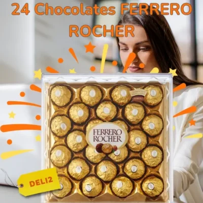 24 chocolates ferrero floreriaclick