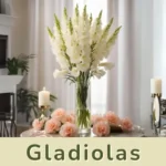 arreglos con gladiolas